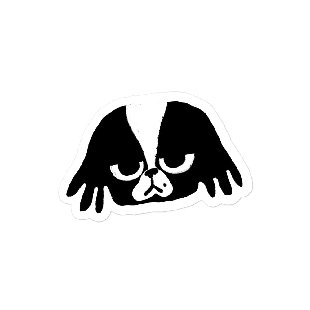 Oliver the Japanese Chin Sticker