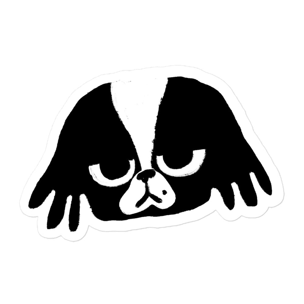 Oliver the Japanese Chin Sticker