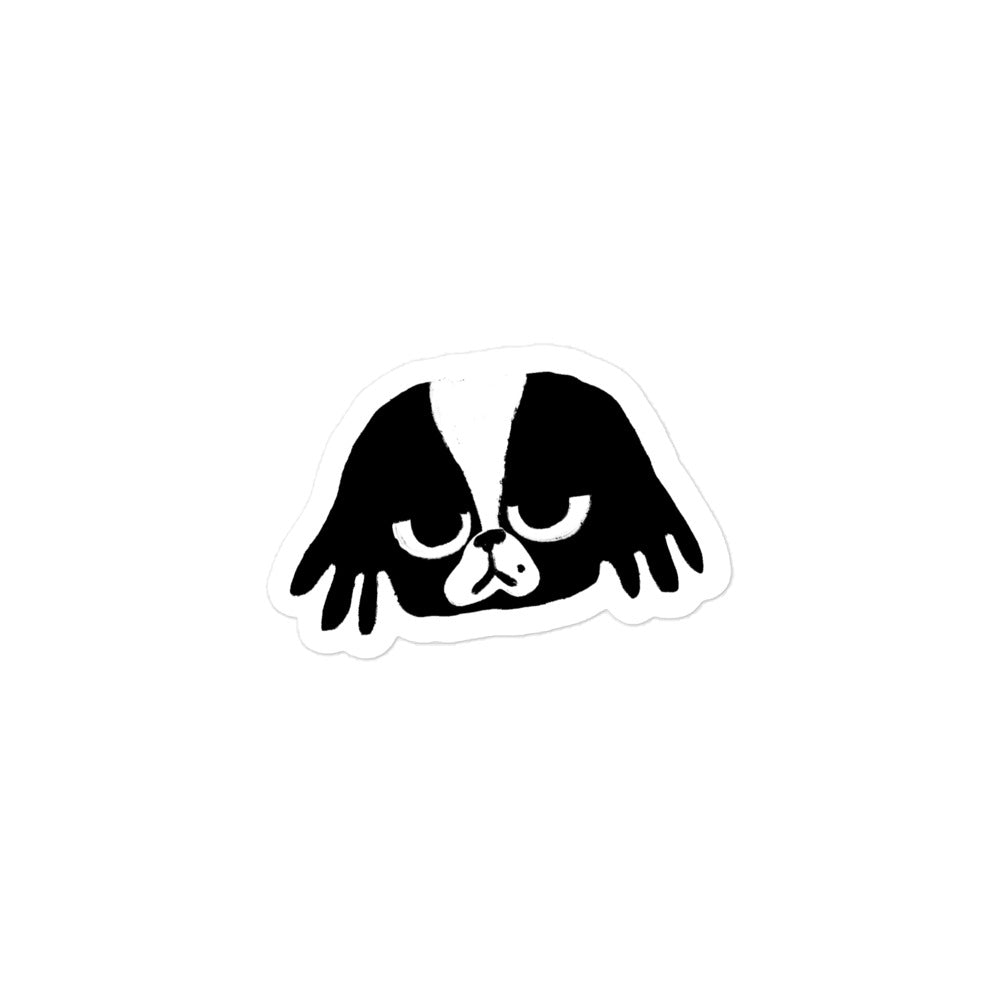 Oliver the Japanese Chin Sticker